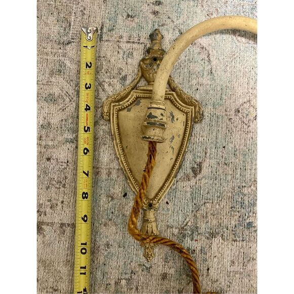 Antique Neoclassical Urn Style Brass Single Wall Sconce for repair - Picture 6 of 8